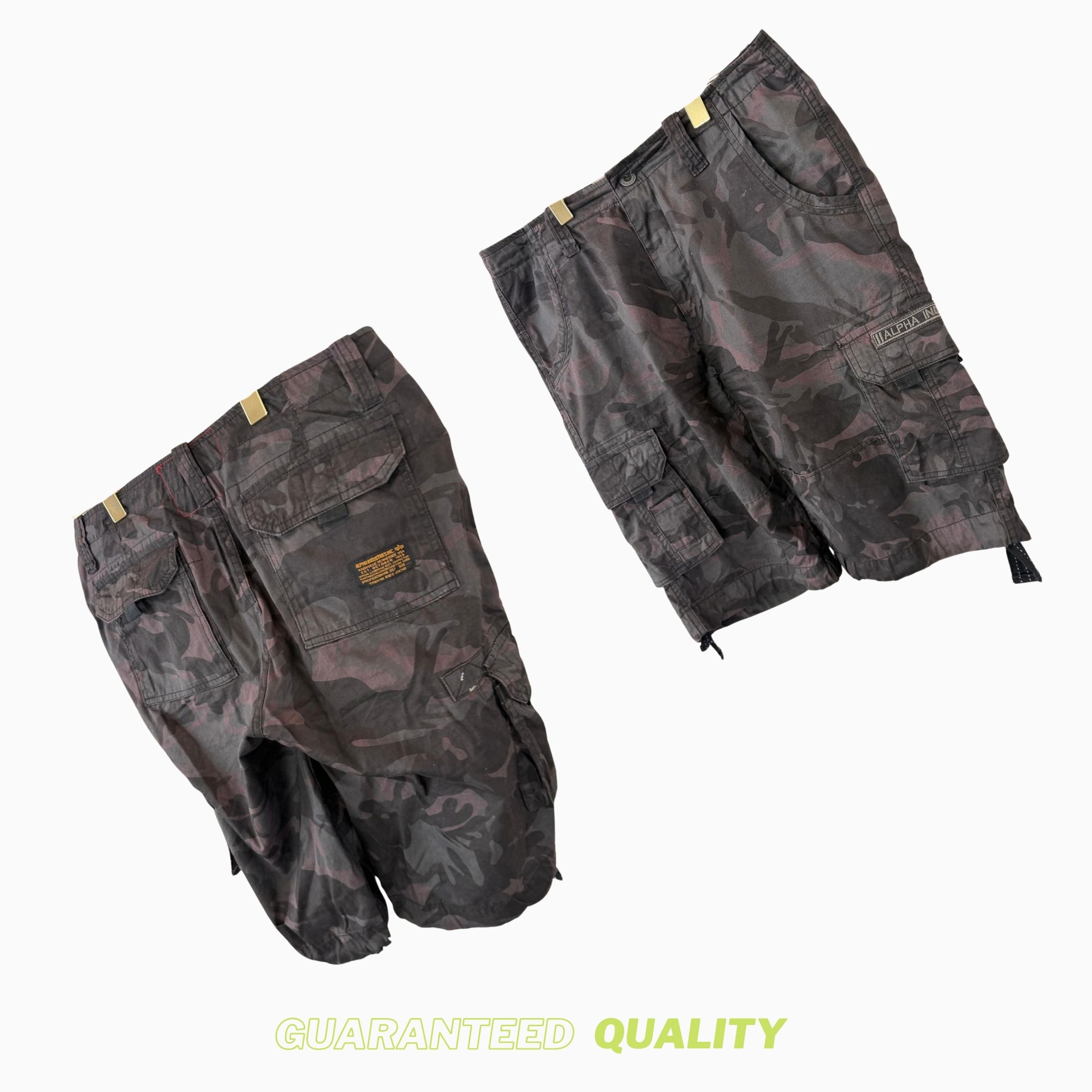 3EEEZ Woodland Camo Tactical Shorts